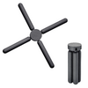 Sammenleggbart gryteunderlag Ø 22 cm varmebestandig 200 °C - Westmark bakside