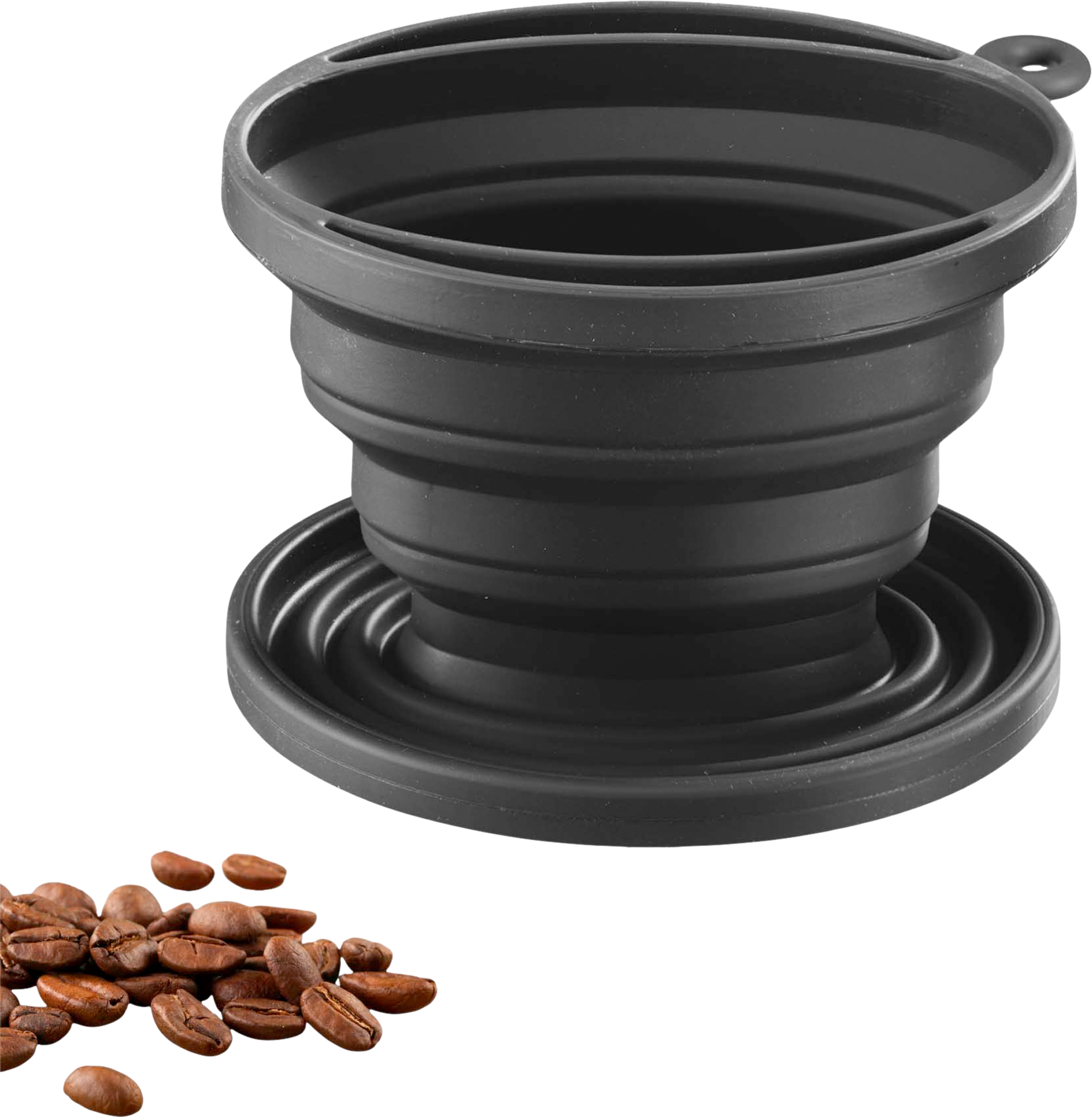 Sammenleggbart kaffefilter i silikon størrelse 2 Westmark forfra