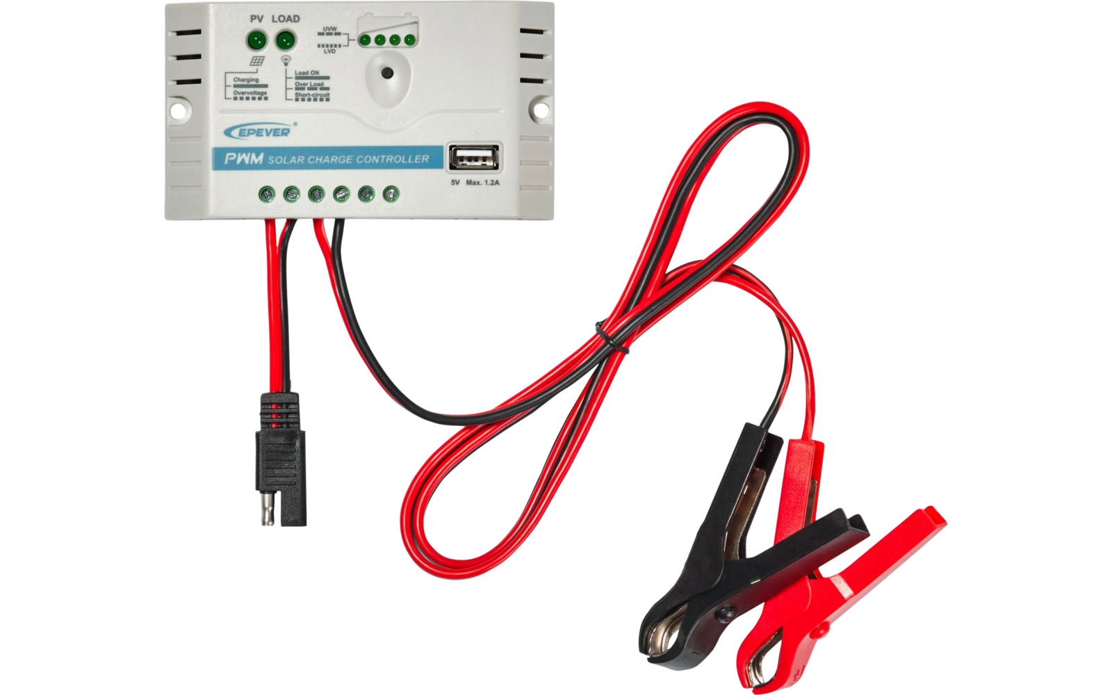 Sammenleggbart solcellepanel 100W for 12V fritidsbatterier - Osram foldet