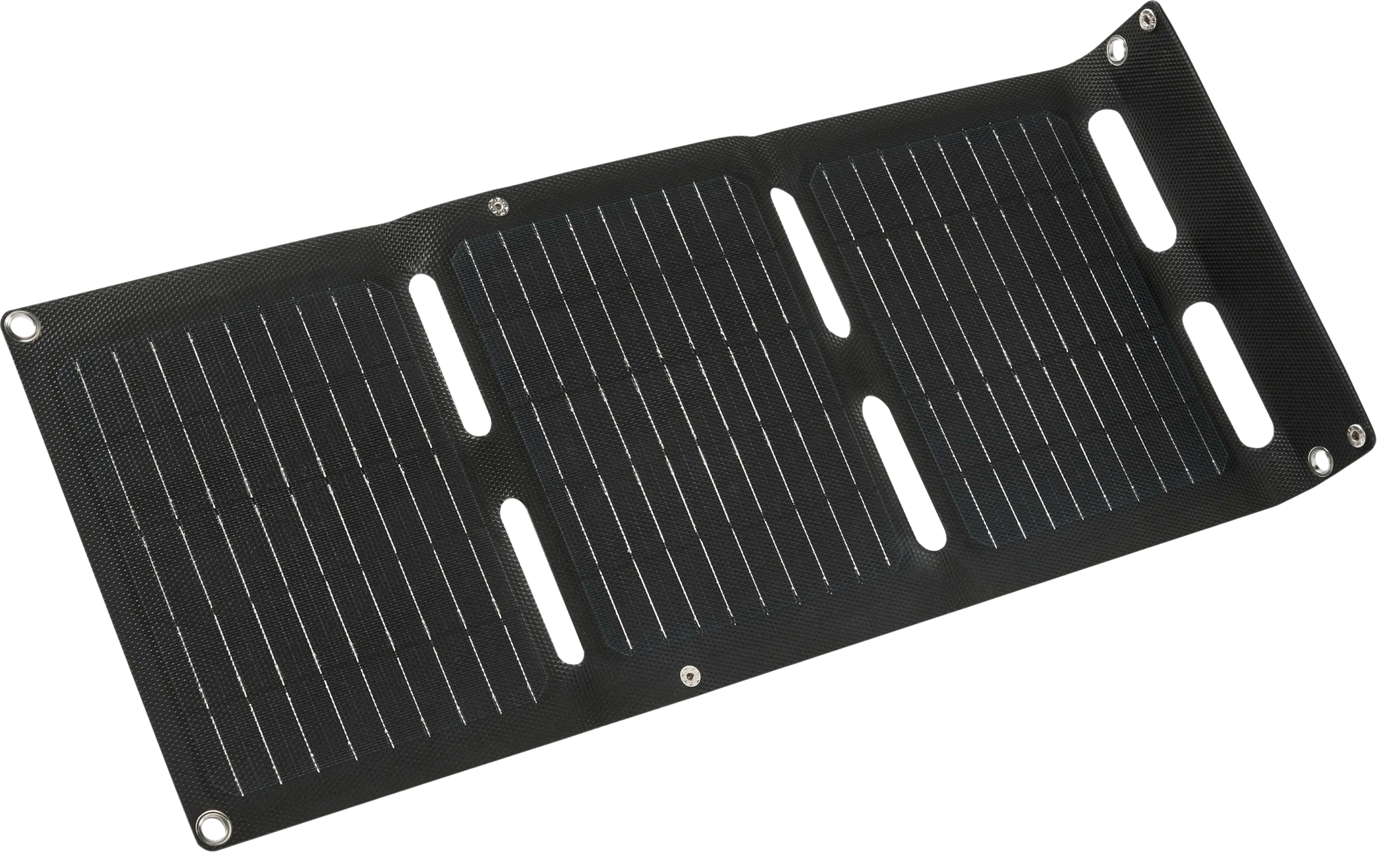 Sammenleggbart solcellepanel 20W med USB-C og USB-A 0,8 kg - Osram forfra