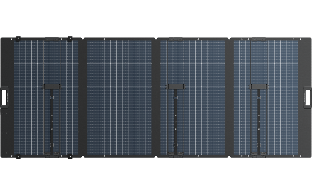 Detalj av sammenleggbart solcellepanel 400 W IP68 10,2 kg - EcoFlow