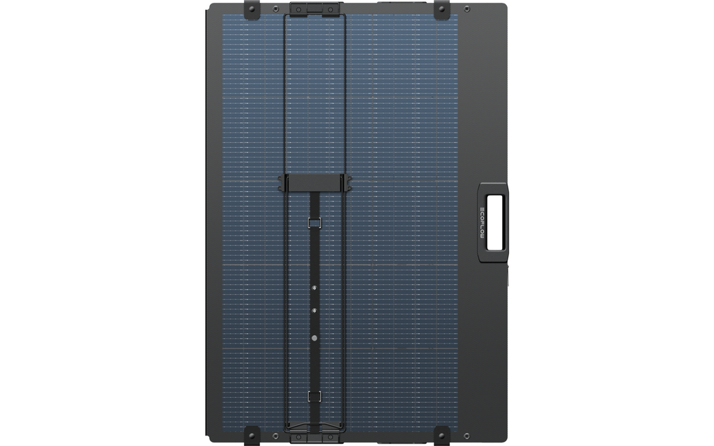Montert sammenleggbart solcellepanel 400 W IP68 10,2 kg - EcoFlow på camping