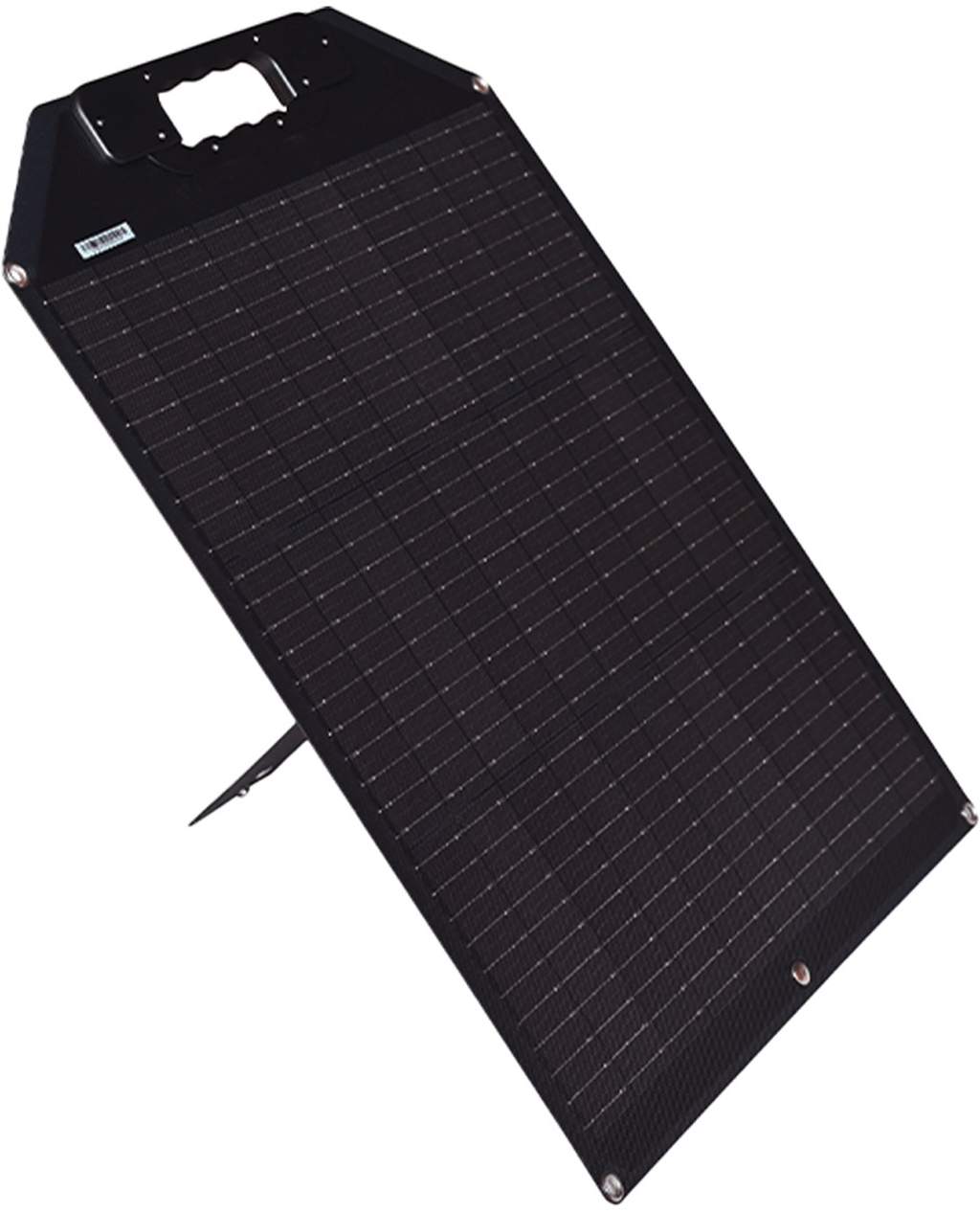 Sammenleggbart solcellepanel 50 W ETFE IP67 monokrystallinsk forfra