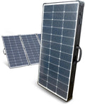 Sammenleggbart solcellepanel HighPower solkoffert forfra