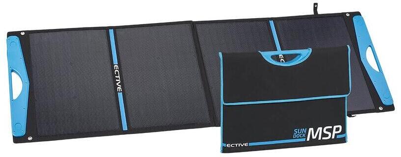 Sammenleggbart solcellepanel MSP Mobile SunDock - ECTIVE bakside