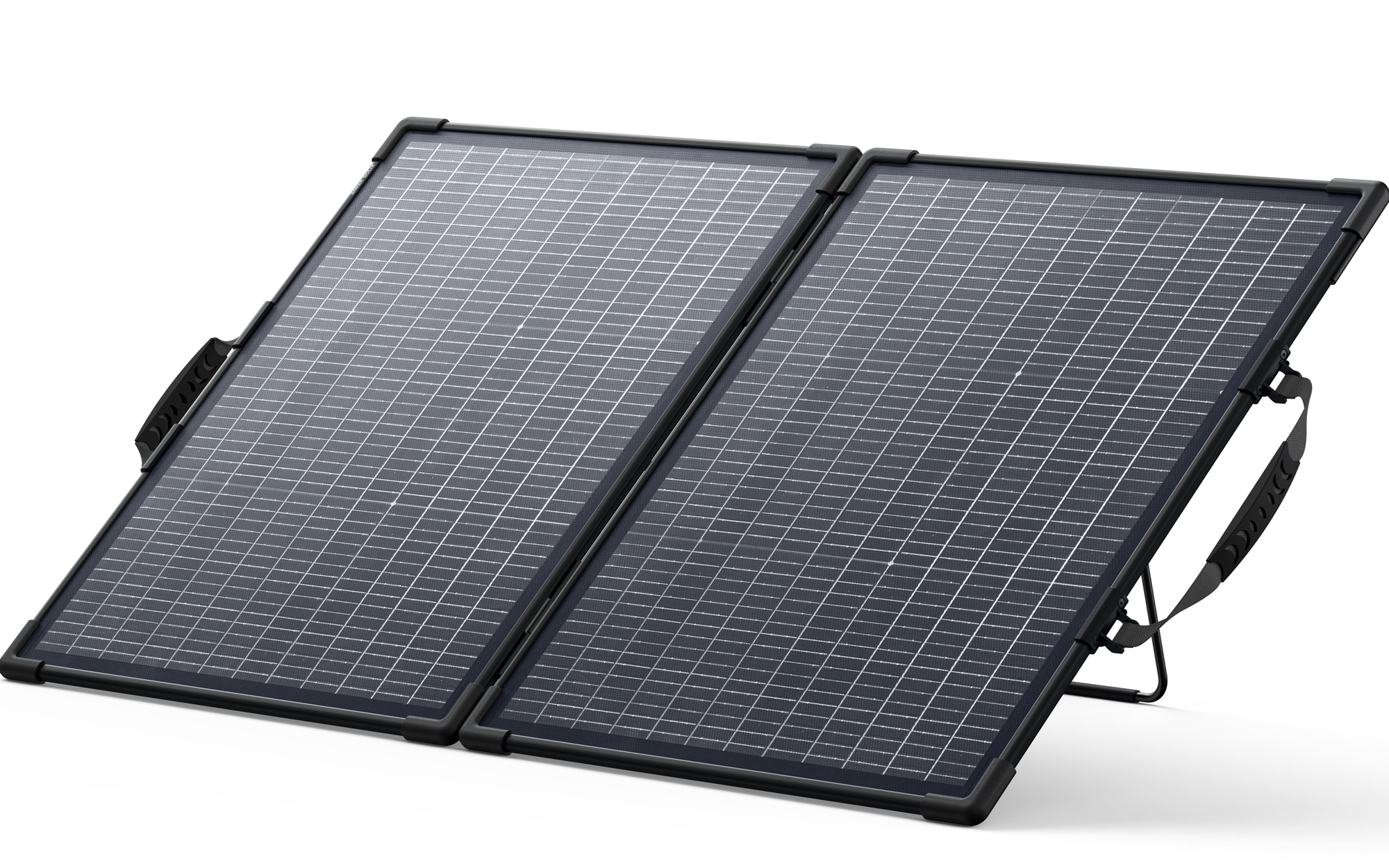 Sammenleggbart solcellepanel Solix PS200B 100 W bifasialt IP68 forfra