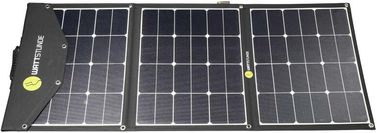 Sammenleggbart solcellepanel SunFolder 140Wp 4,7 kg ETFE - WATTSTUNDE bakside