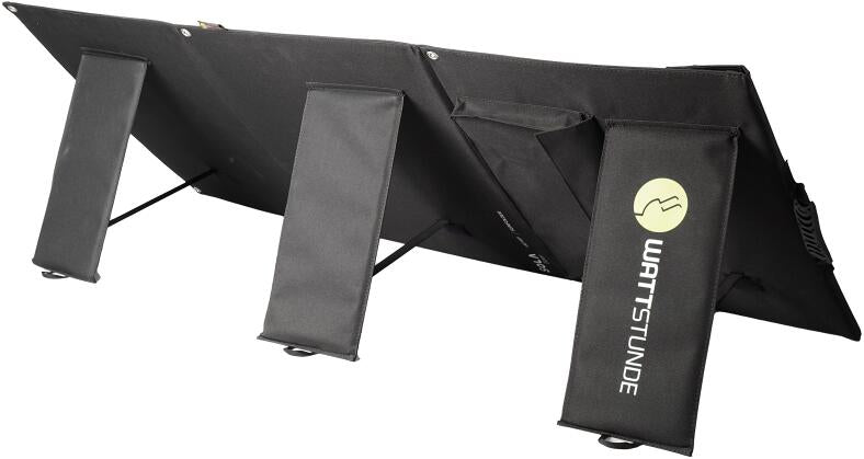 Detalj av sammenleggbart solcellepanel SunFolder 140Wp 4,7 kg ETFE - WATTSTUNDE