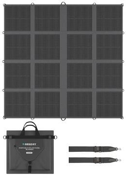 Sammenleggbart solcelleteppe 400W monokrystallinsk 7,3 kg - Renogy forfra
