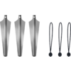 Sandplugger i aluminium med spennring 3 stk 32 cm bakside
