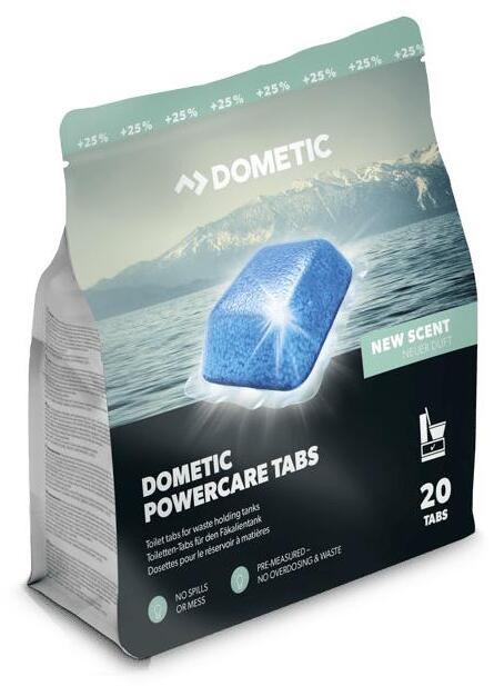 Sanitærtabletter PowerCare Tabs for avfallstank - Dometic bakside