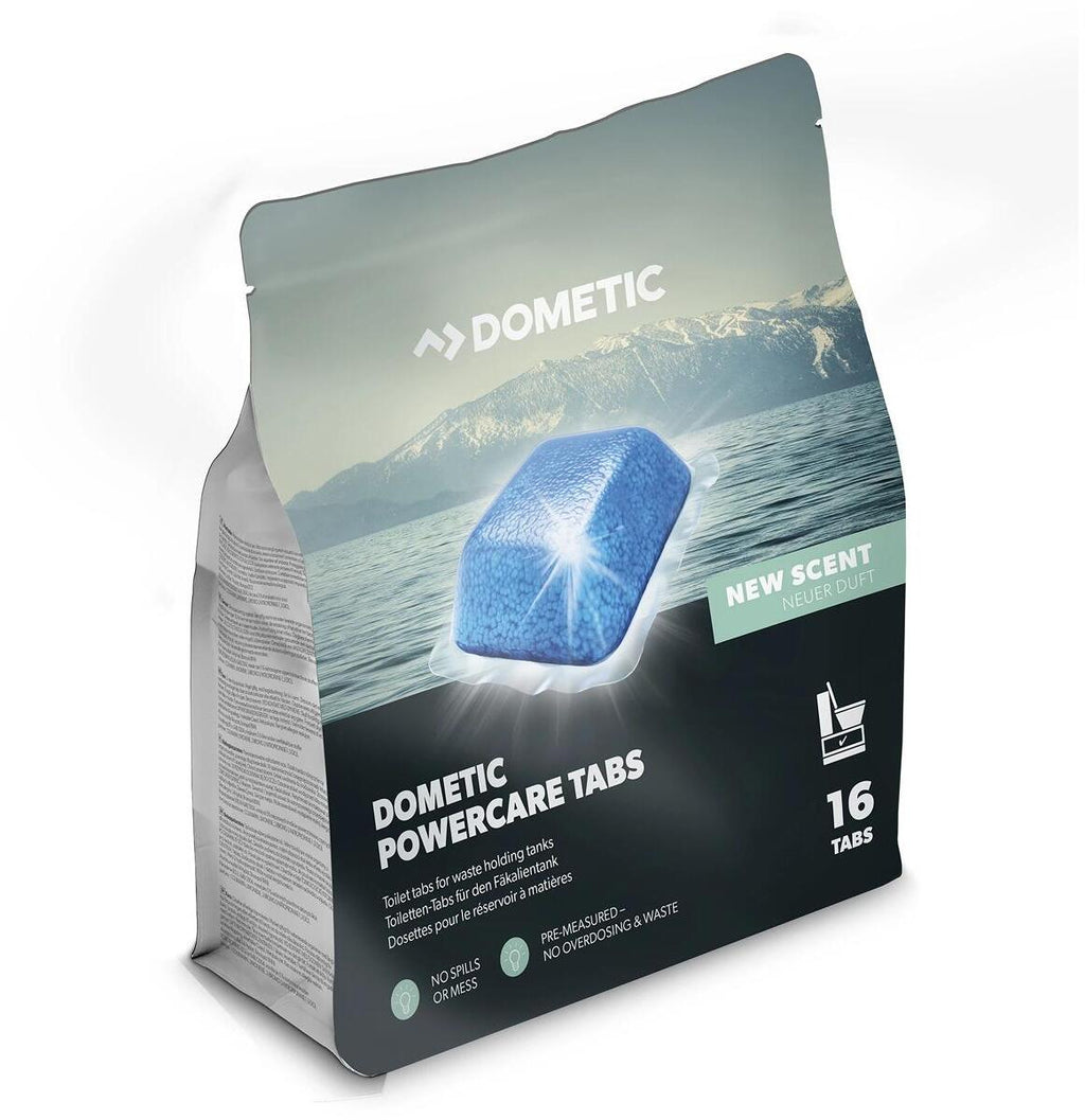 Detalj av Sanitærtabletter PowerCare Tabs for avfallstank - Dometic tabletter