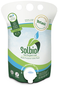 Sanitærvæske Botanic med villblomstduft 0,8 liter fra Solbio - forfra