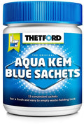 Sanitærposer Aqua Kem Blue for fekaltank 15 stk forfra