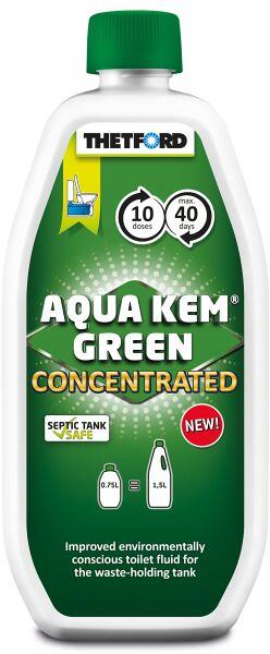 Sanitærvæske Aqua Kem Green konsentrat 750 ml - Thetford forfra