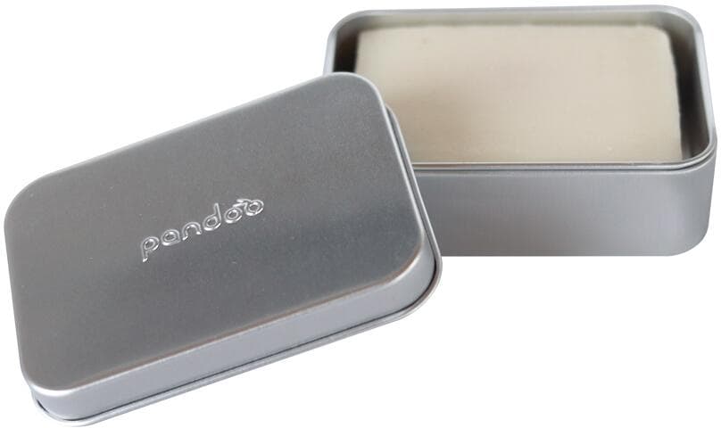 Baksiden av SA8peboks i aluminium med drypperist 9,7x6,8x3 cm i Pandoo
