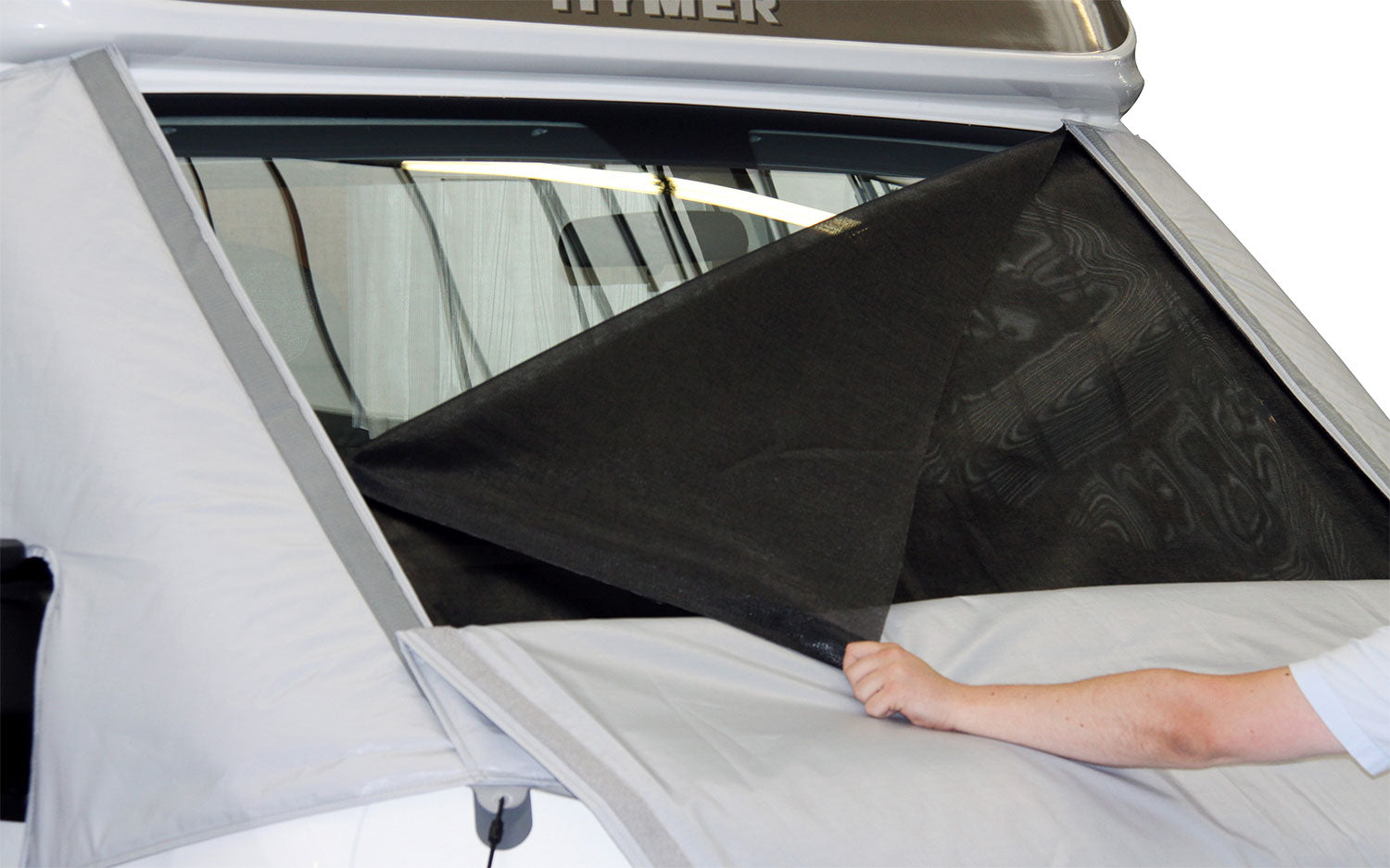 Screeneinsats Lux Duo for termomatte VW Crafter fra 2017 sett forfra