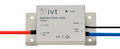 Sekundærbatterilader 12V 80A, 152x60x50mm - IVT forfra