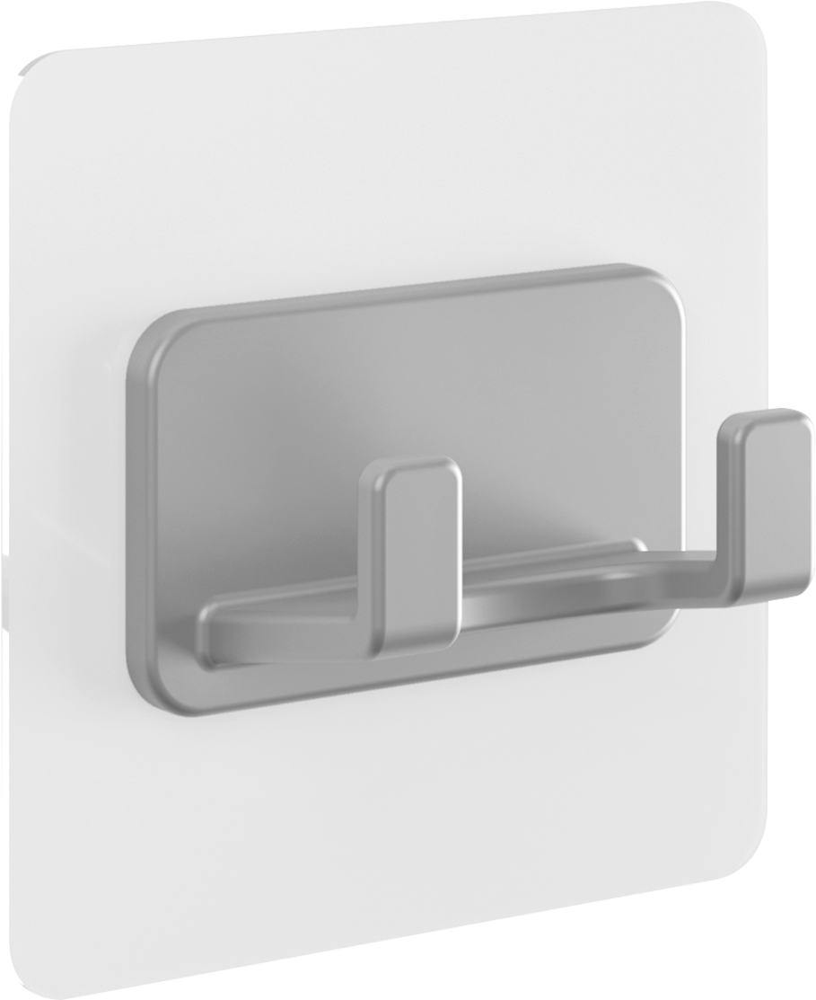 Selvklebende dobbel krok U Fix for glatte overflater - Metaltex forfra