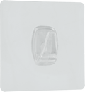 Selvklebende krok U-Fix kvadratisk 8 x 8 cm transparent forfra