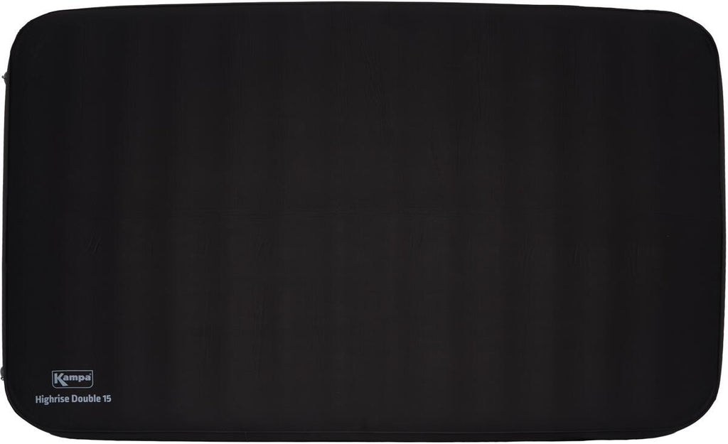 Selvoppblåsbar madrass Highrise dobbel 201x128x15cm - Kampa bakside