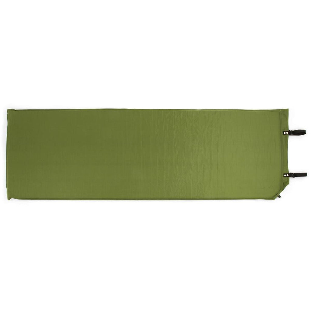 Selvoppblåsende liggeunderlag med PU-skum polyester Origin Outdoors forfra