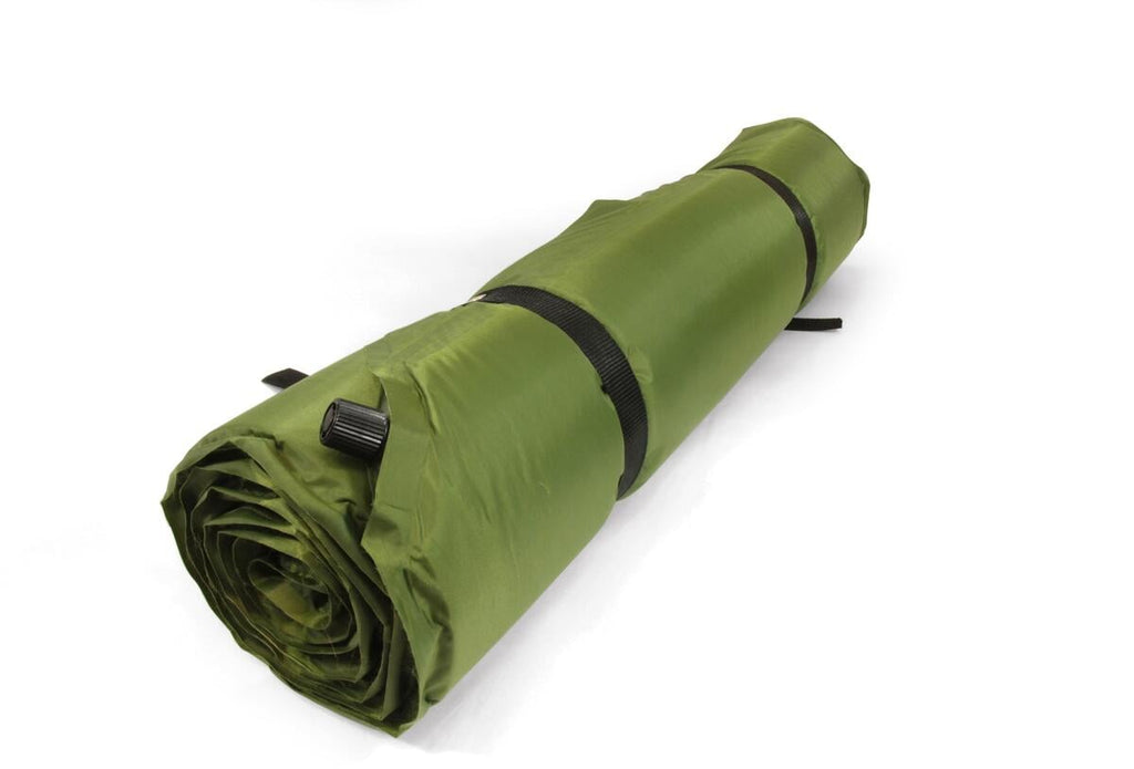 Detalj av skrueventil på Selvoppblåsende liggeunderlag med PU-skum polyester Origin Outdoors