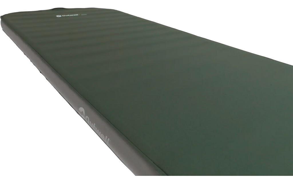 Selvoppblåsende liggeunderlag Sleepnest Single 200x60x5 cm - Outwell sett fra undersiden