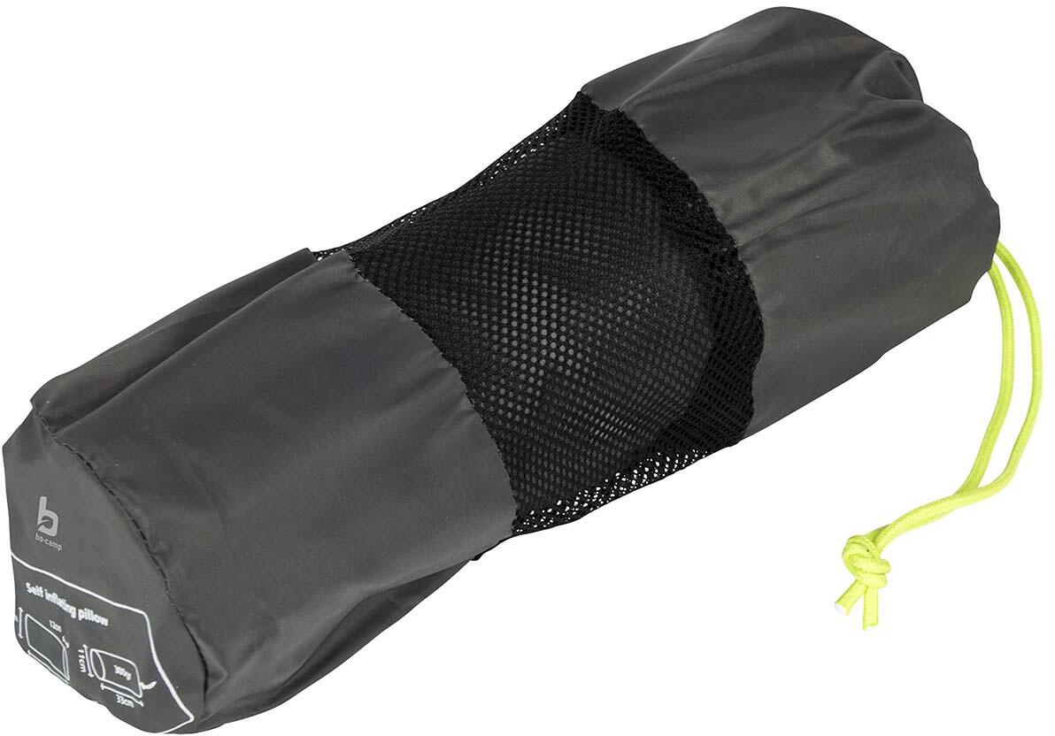 Montert Selvoppblåsende pute Deluxe 46x29 cm polyester på campingstol
