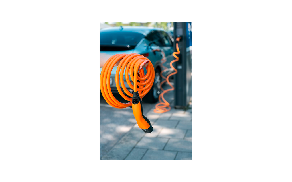 Selvopprullende helix ladekabel type 2 3-fase LAPP kabelspole