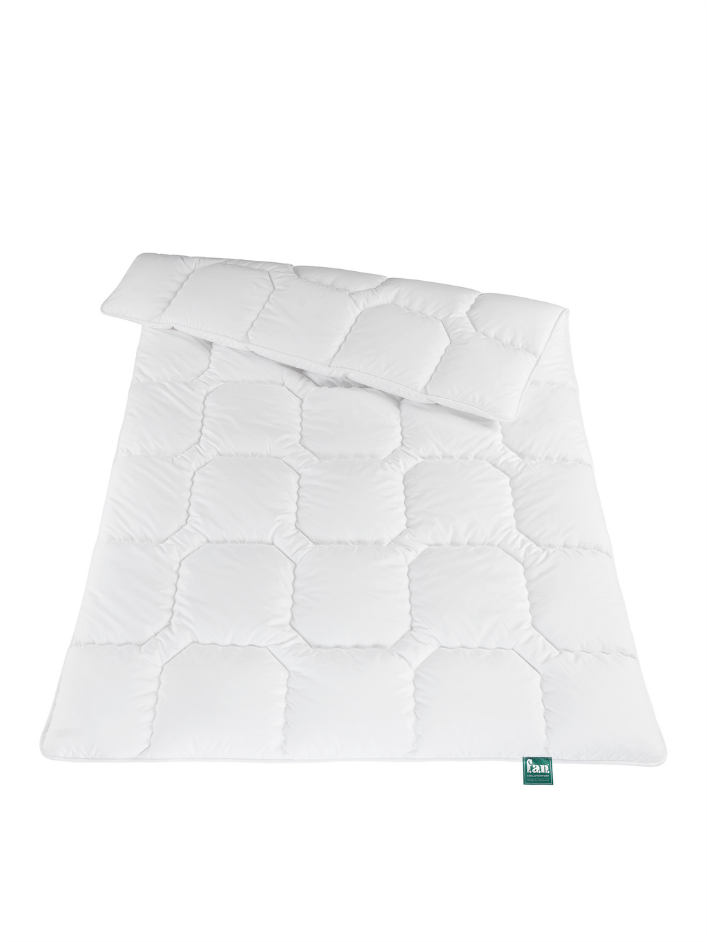 Sengesett Kansas dyne 135x200 cm + pute 80x80 cm mikrofiber forfra