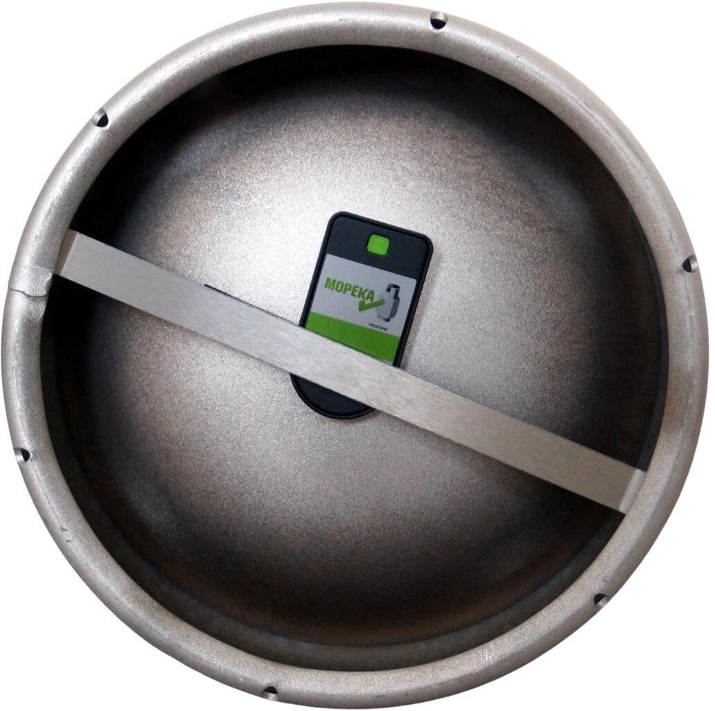 Sensorholder i rustfritt stål for Mopeka/Truma LevelControl 280 mm montert på flaske