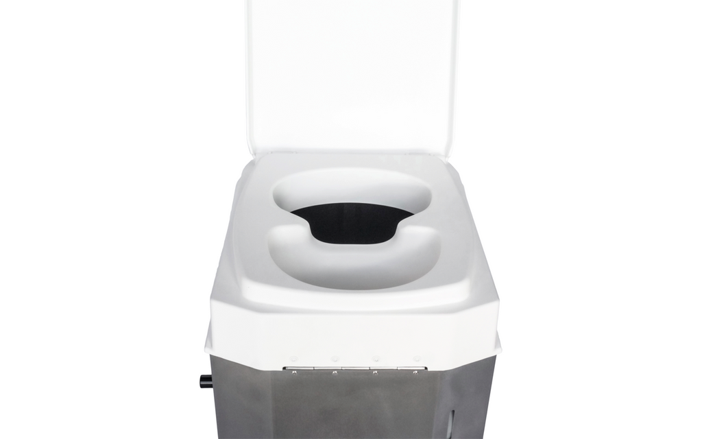 Detalj av Separasjonstoalett 2.0 RL 10 l urintank 25 l beholder