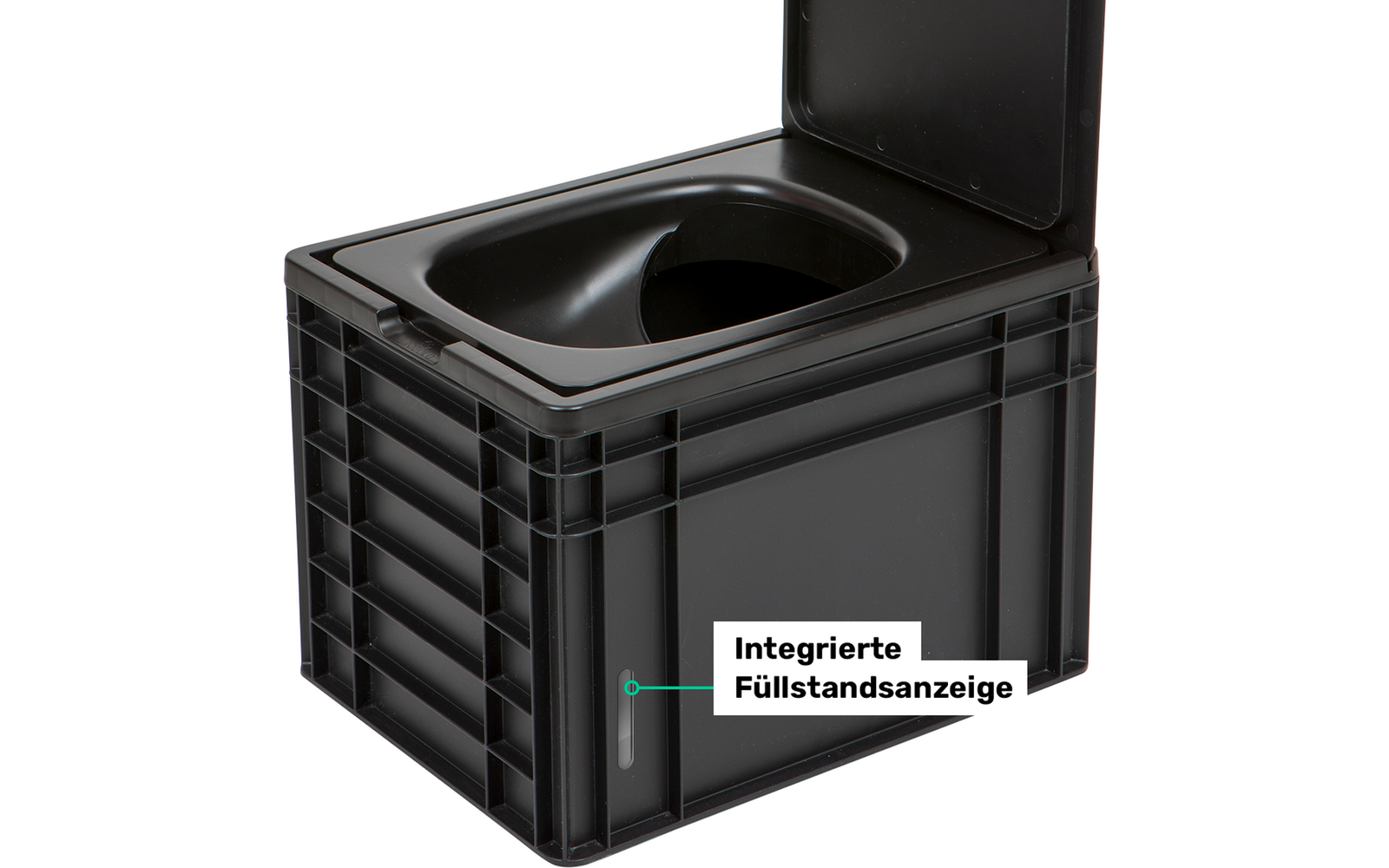 Separasjonstoalett BilaBox med toalettpapir holder
