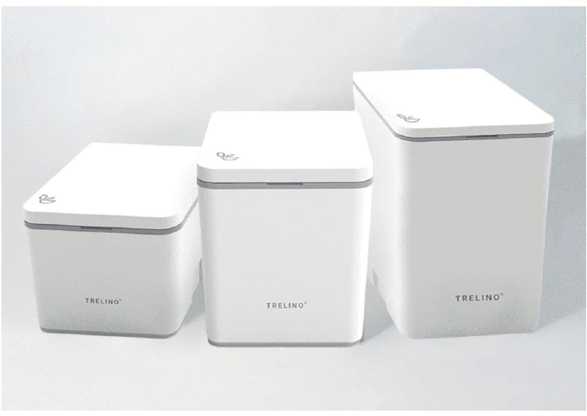 Separasjonstoalett Evo L for bobil og båt - Trelino bakside