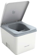 Separasjonstoalett Evo S hvit 39x33x29 cm forfra