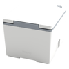 Separasjonstoalett Evo S hvit 39x33x29 cm bakside