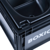 Montert separasjonstoalett mobilt i euroboxformat Boxio