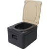 Separasjonstoalett Origin S antrasitt 40x34,5x28,5 cm - Trelino