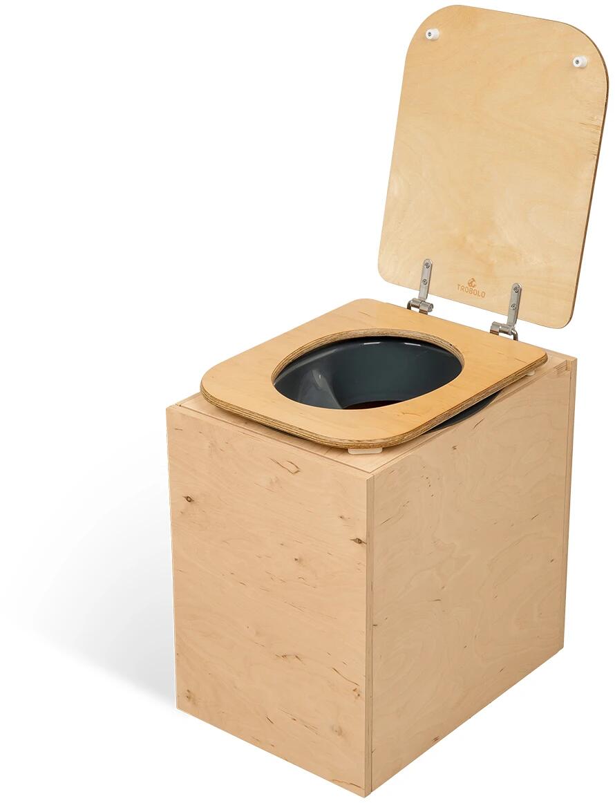 Separasjonstoalett TeraBlœm byggesett 11L, erletre forfra