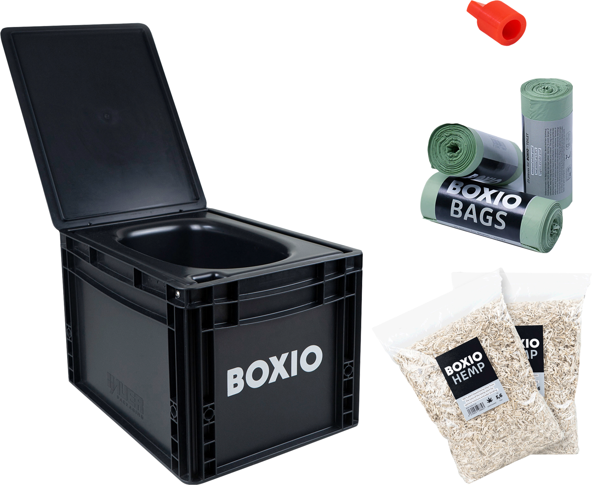 Separasjonstoalett Toilet Plus eurobox forfra