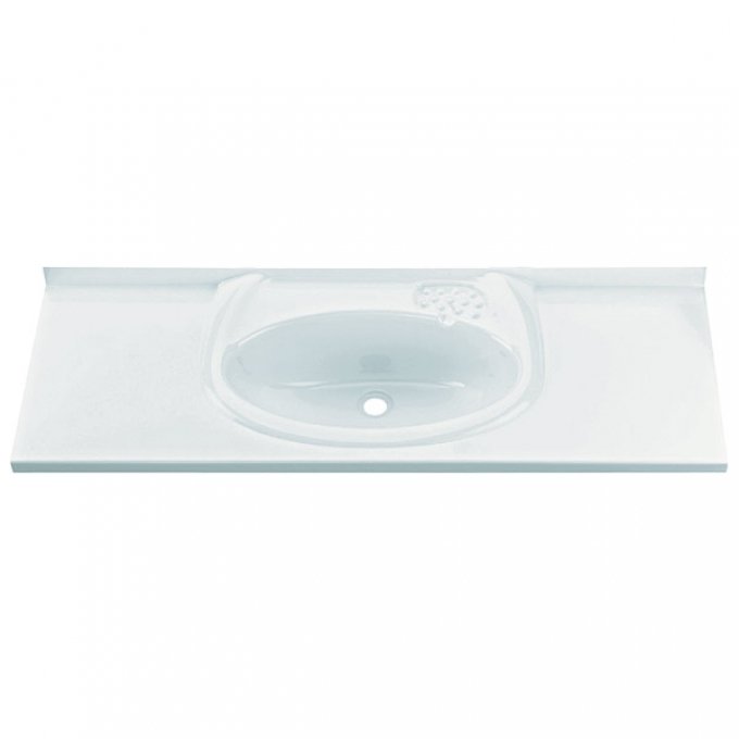 Servant 32,5x90 cm i polystyrol for bobil og campingvogn - Comet