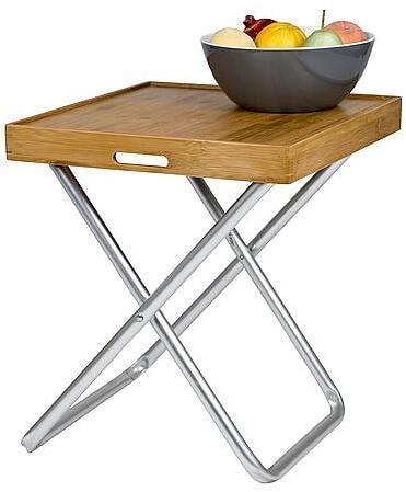 Nærbilde av kant på Serveringsbrett i bambus 40x40 cm Bo-Camp
