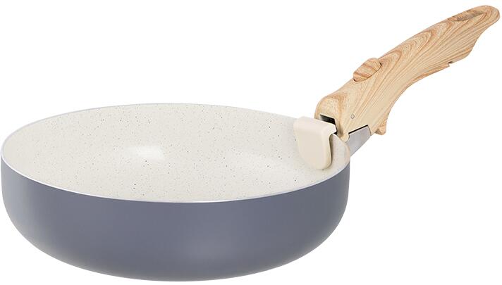 Serveringspanne Quayside Ø24 cm induksjon, avtakbart håndtak forfra