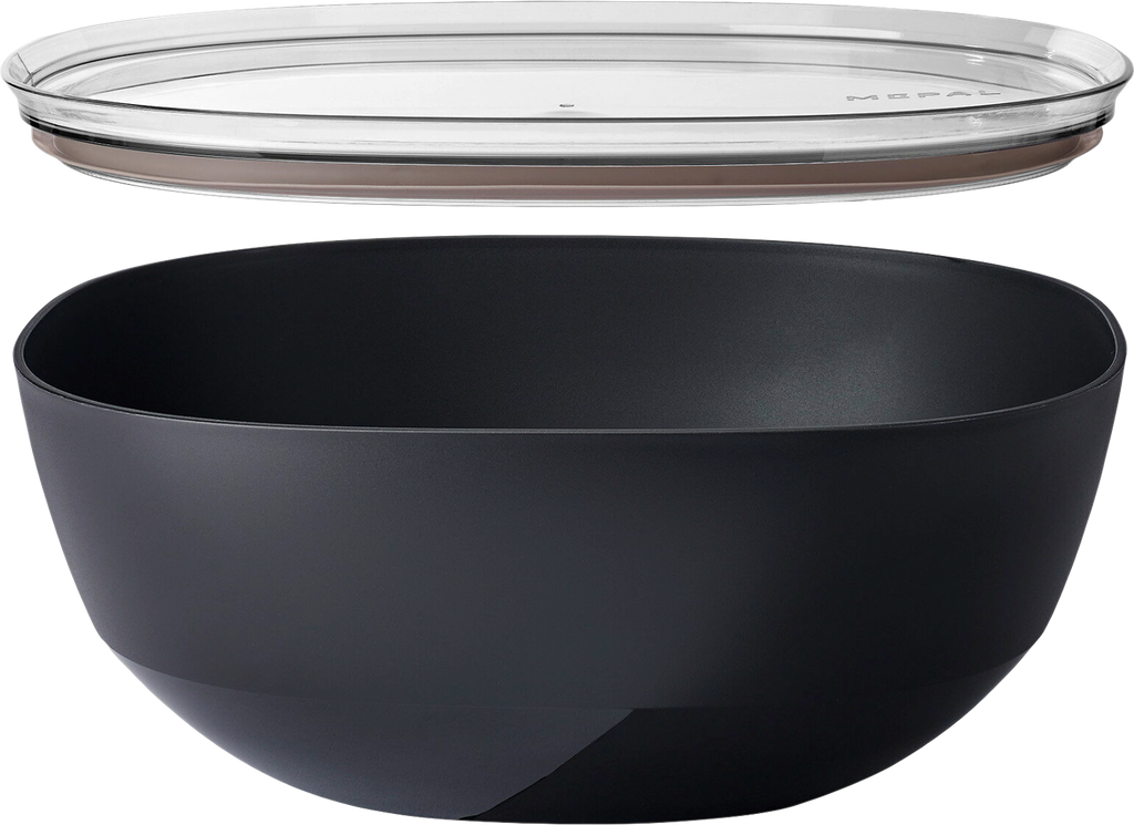 Serveringsskål Silueta med lokk 5000 ml Nordic black forfra