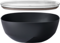 Serveringsskål Silueta med lokk 5000 ml Nordic black forfra