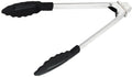 Serveringstang Food&More 18 cm rustfritt stål svart forfra