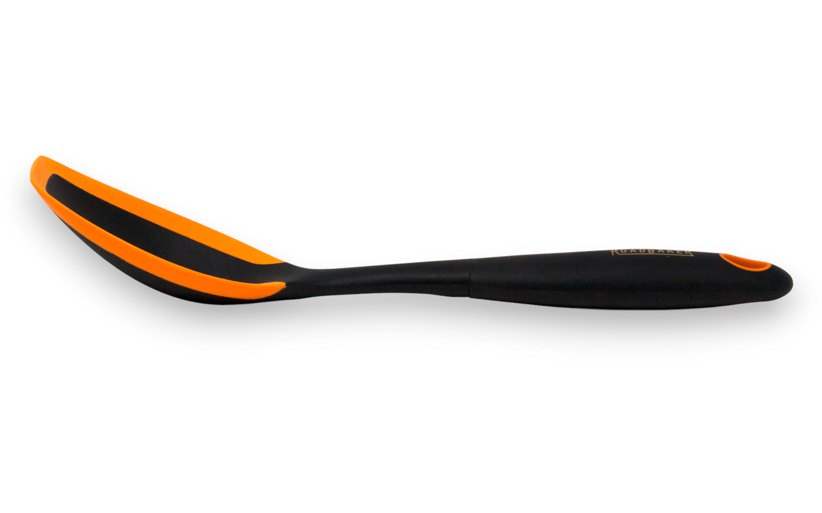 Detalj av silikonkanten på Serveringsskje RoadSpoon flat med silikonkant