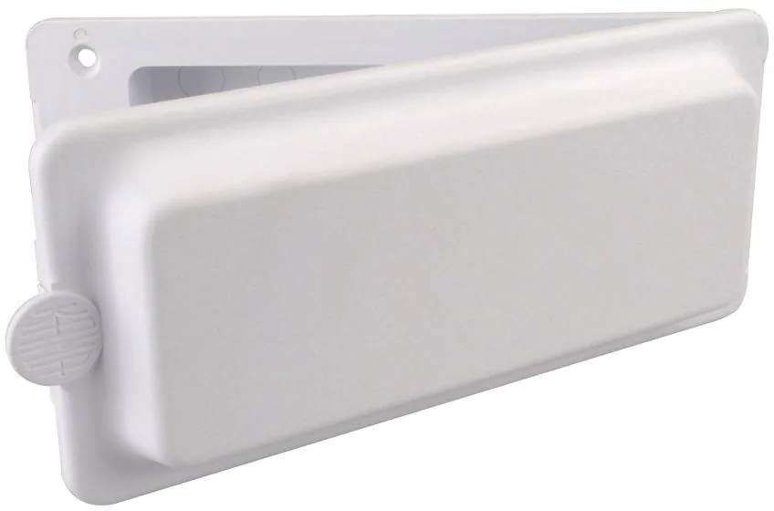 Serviceluke kabinett hvit 240x98x94 mm - Reich sett forfra