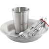 Servicesett 10-deler for 2 personer rustfritt stål 700 g - Robens med oppbevaringspose